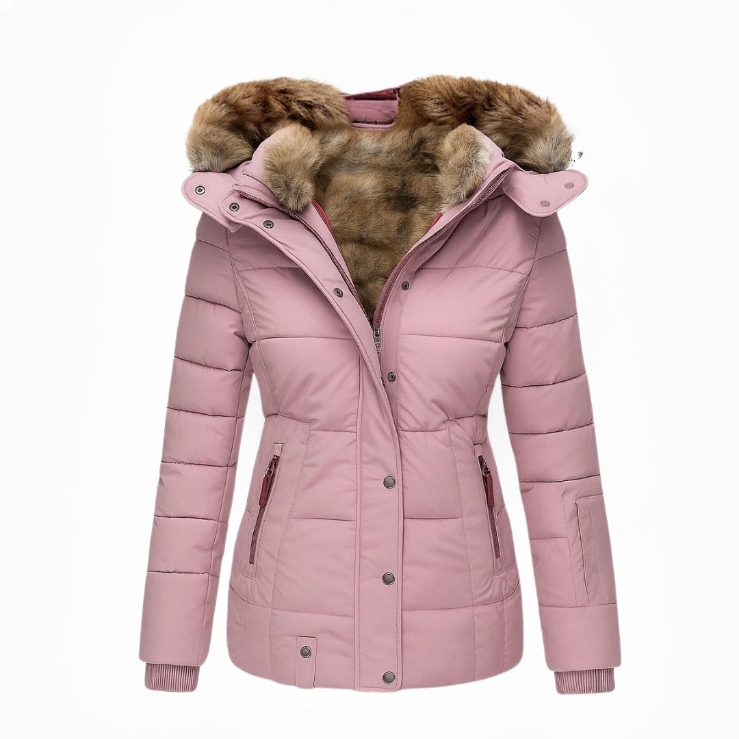 Anna™ | Elegant Fur-Lined Winter Coat