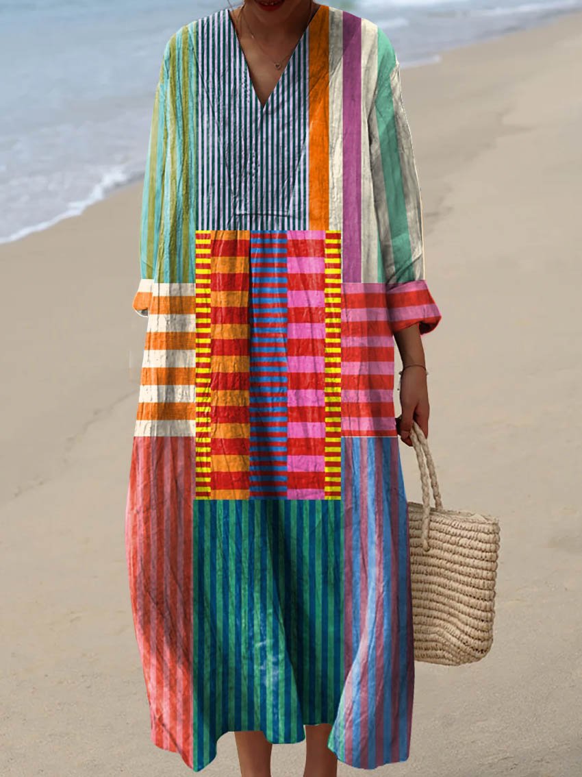 Maple | Geometric Print Dress
