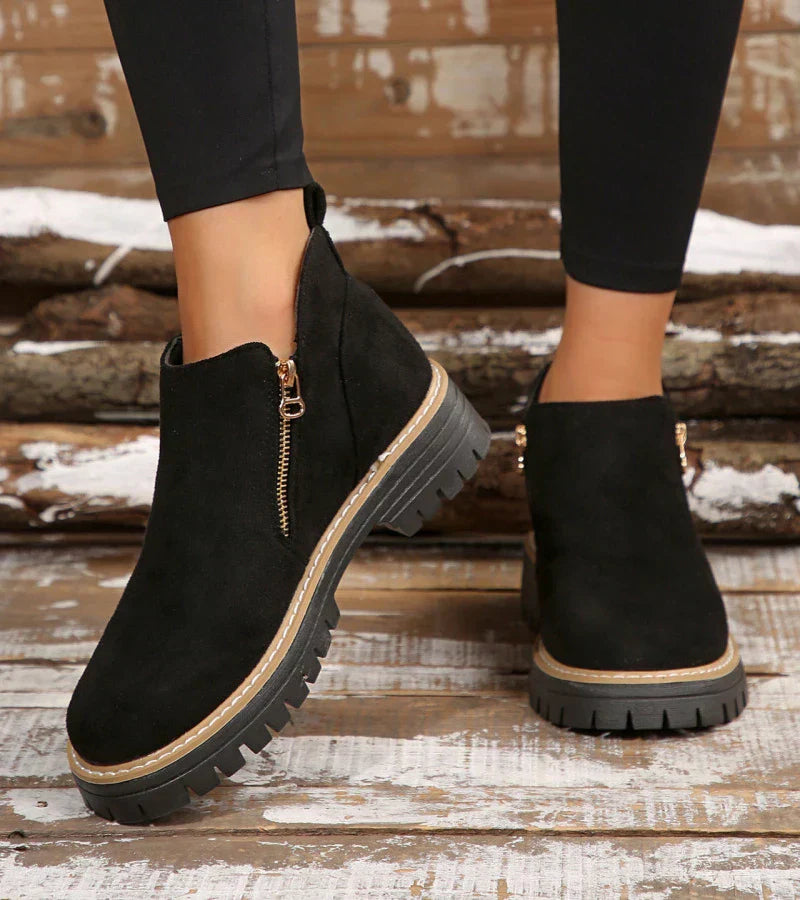 The Ava™ — Comfort Ankle Boots