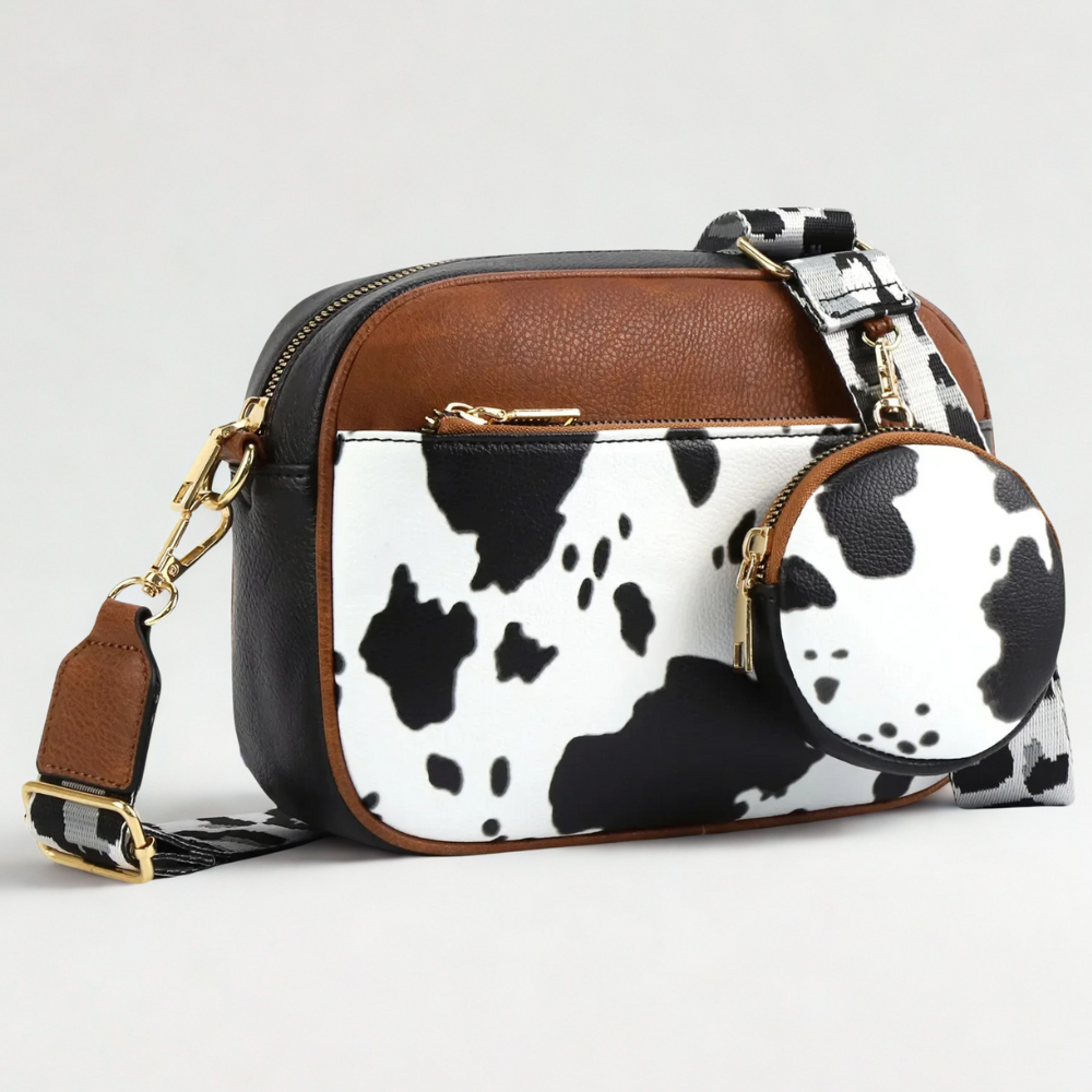 Maisie | Refined Leather Shoulder Bag