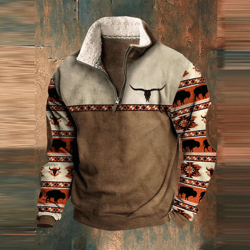 Daniel | Quarter Zip-Up Pullover