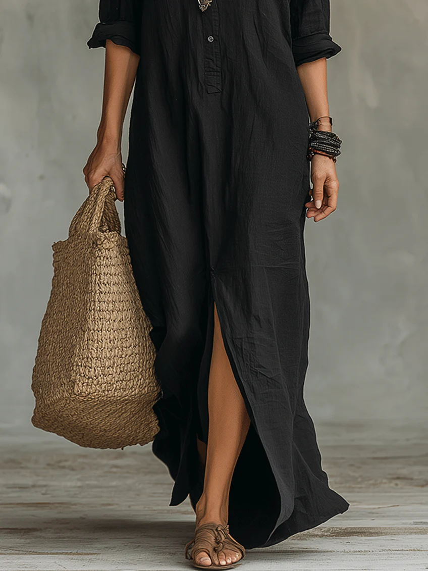 Sienna™ Relaxed Maxi Shirt Dress