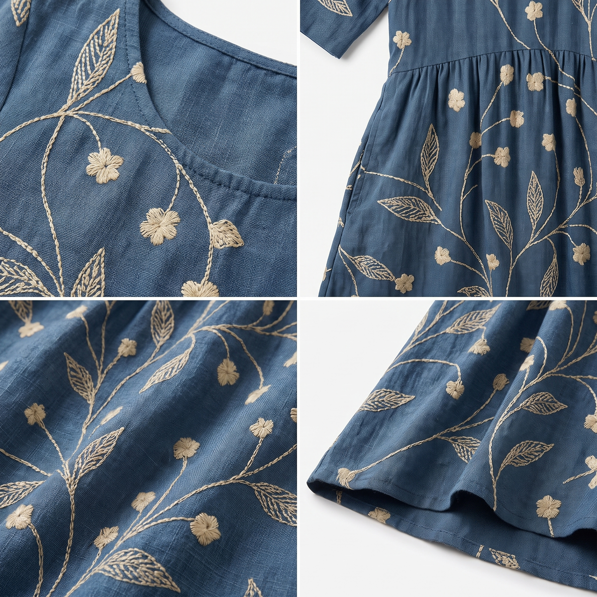 Wisteria™ Embroidered Midi Dress
