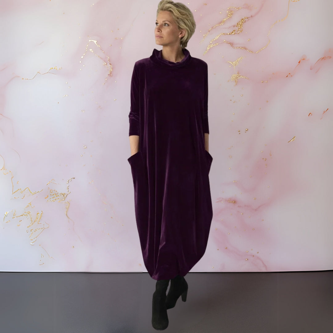 Evelyn™ Velvet Maxi Dress