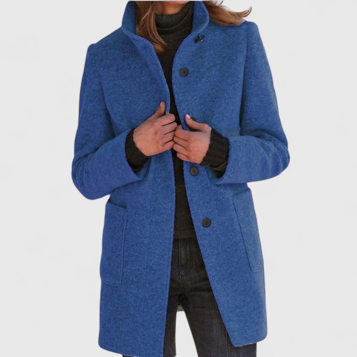 The Celine™ | Tailored Textured Coat
