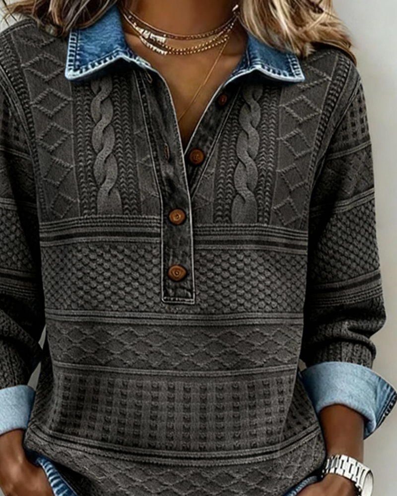 The Layla™ — Textured Henley