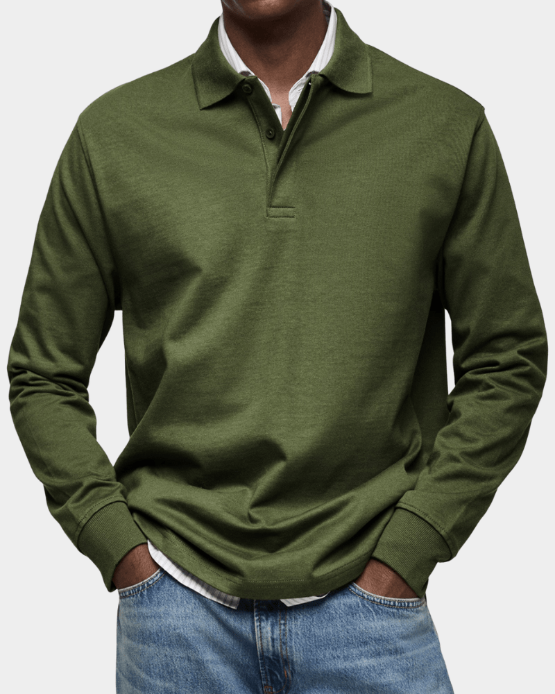 The Sullivan™ | Premium Long-Sleeve Polo