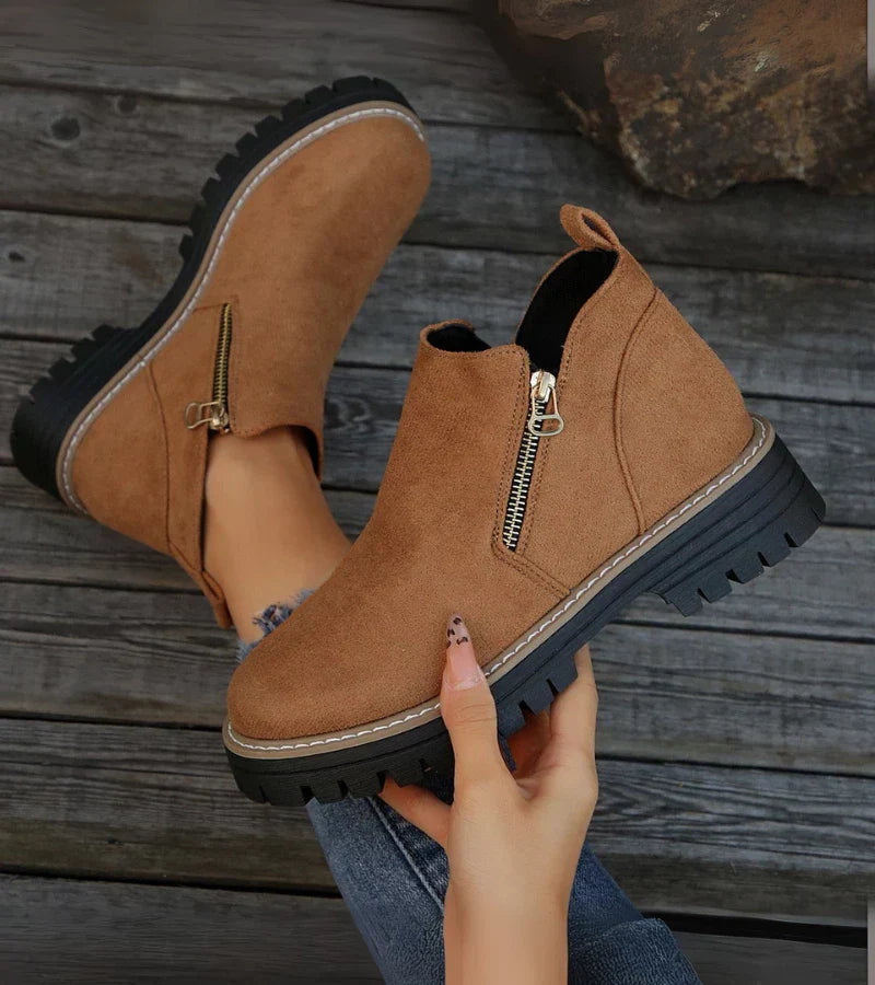 The Ava™ — Comfort Ankle Boots