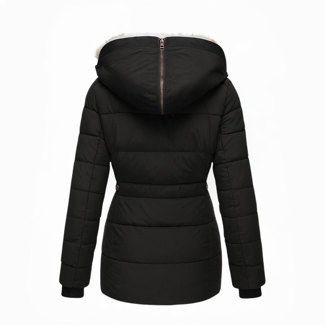 Anna™ | Elegant Fur-Lined Winter Coat