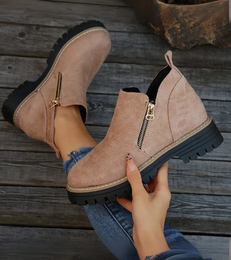 The Ava™ — Comfort Ankle Boots