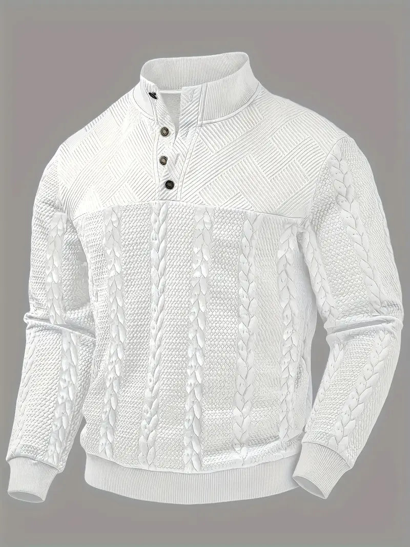 Dawson | Long Sleeve Sweater With Striped