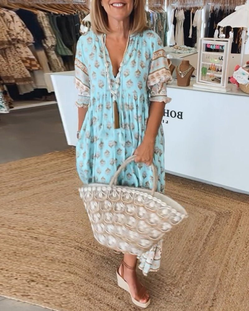 The Florence V-Neck Midi