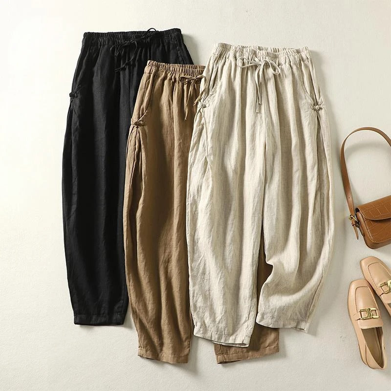 Evie | Linen Pants