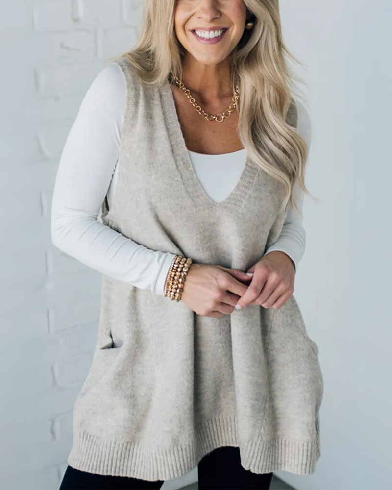 Amisa | Cozy Knit Vest