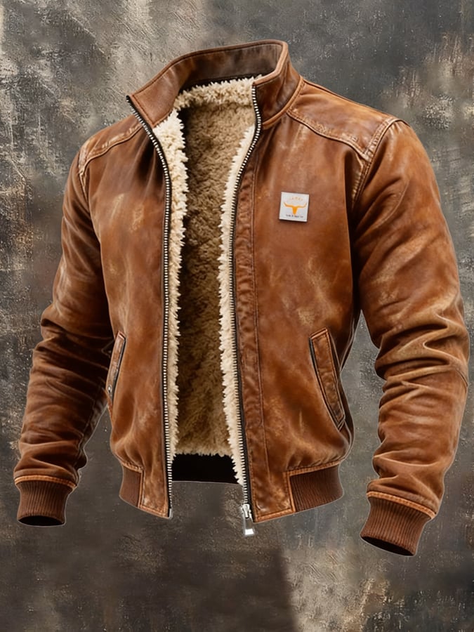 Richard | Thermal Leather Jacket