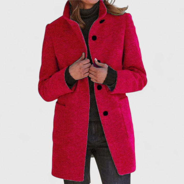 The Celine™ | Tailored Textured Coat
