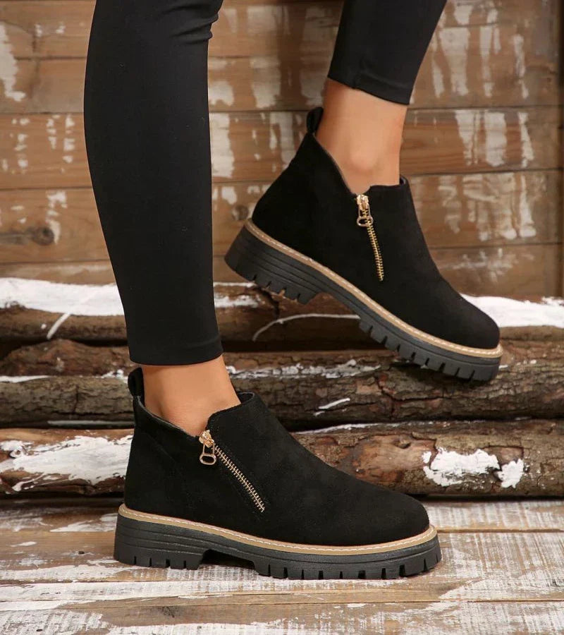 The Ava™ — Comfort Ankle Boots