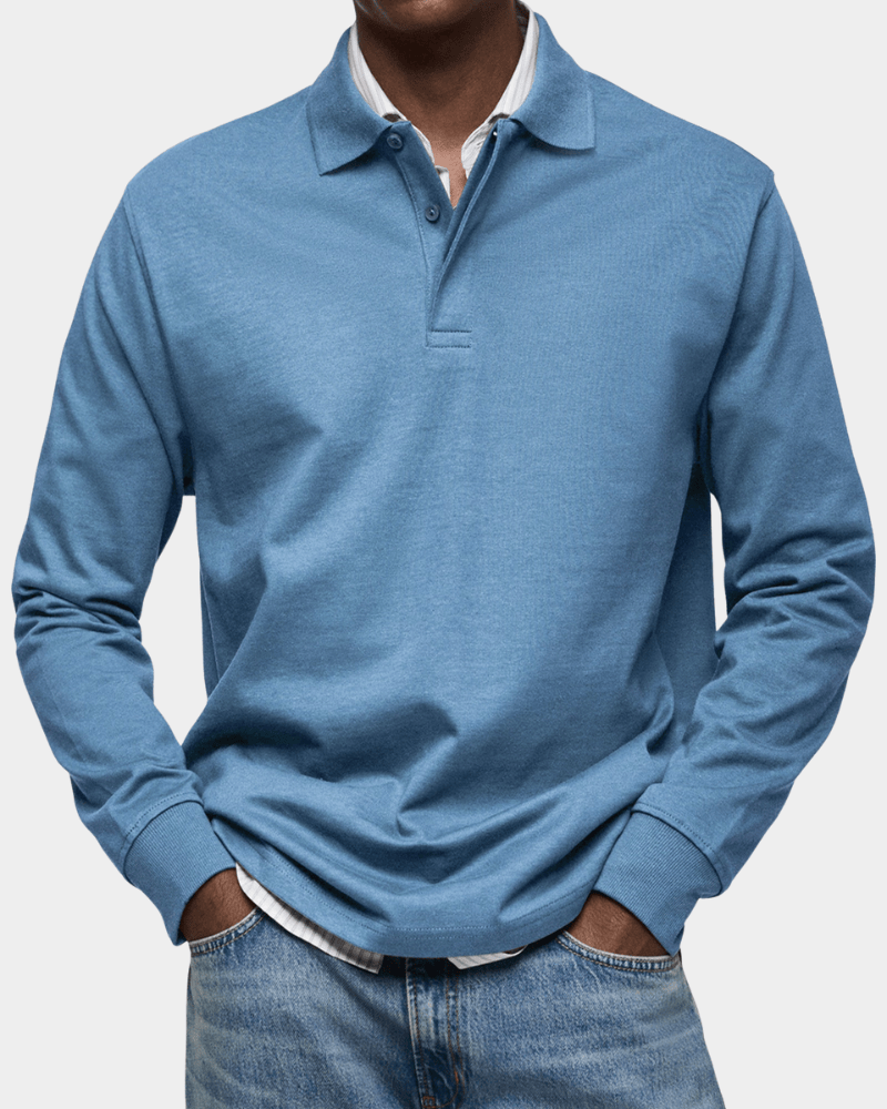 The Sullivan™ | Premium Long-Sleeve Polo