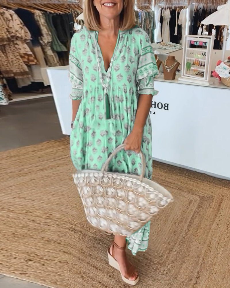 The Florence V-Neck Midi