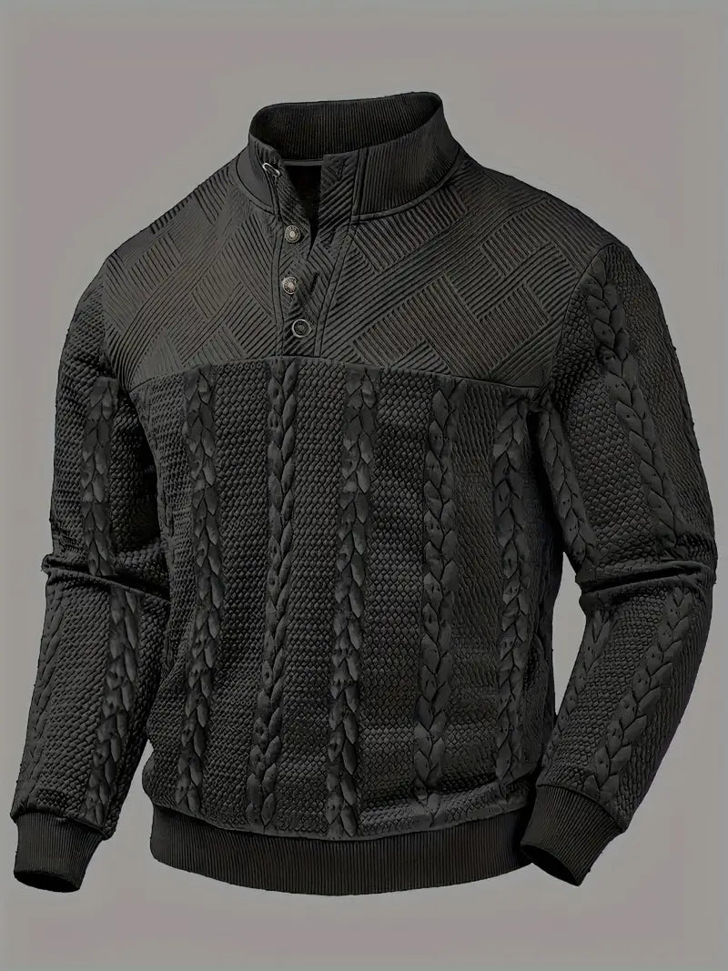Dawson | Long Sleeve Sweater With Striped