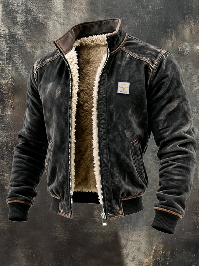 Richard | Thermal Leather Jacket