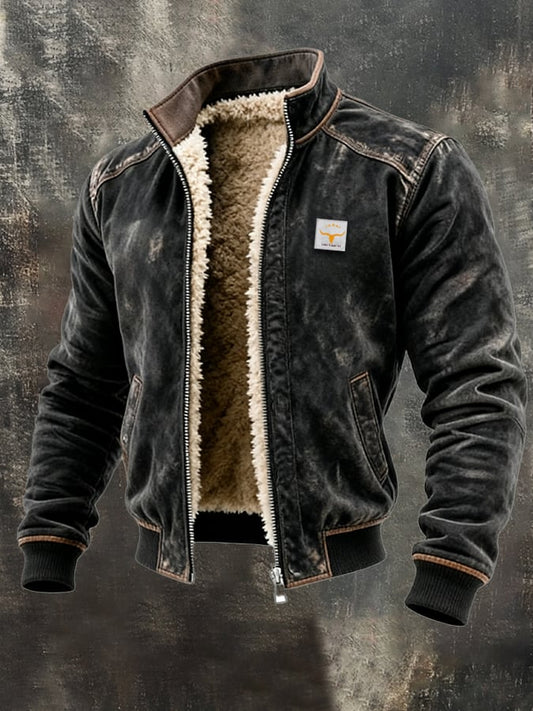 Richard | Thermal Leather Jacket