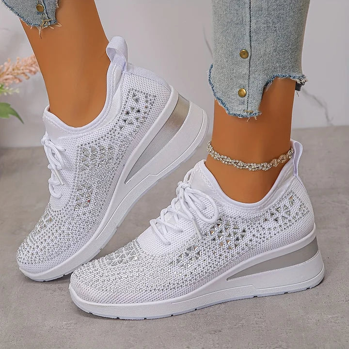 Margaret™ | Cloud-Comfort Sparkle Sneaker
