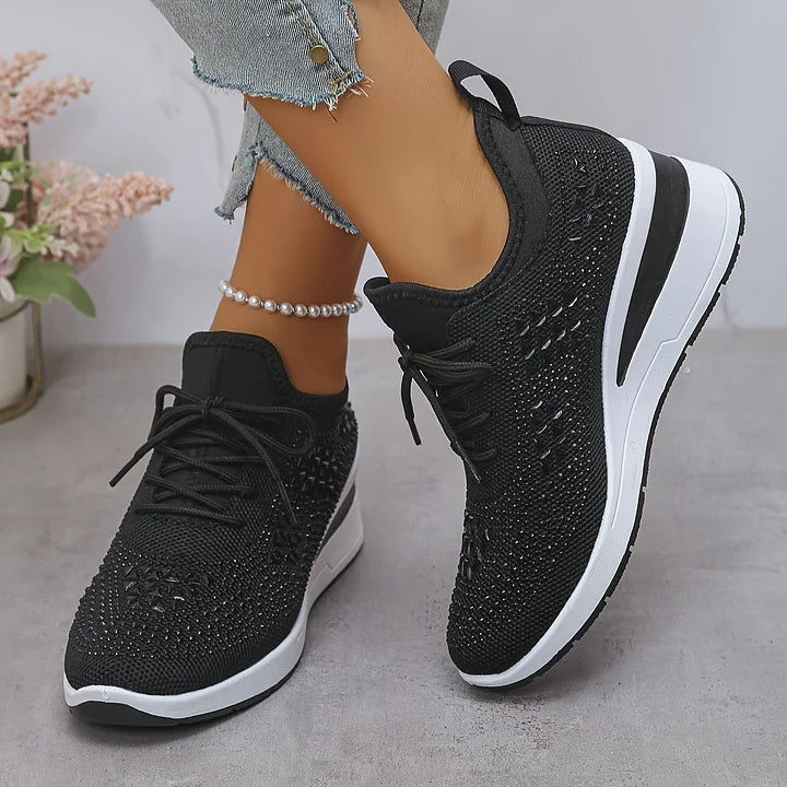 Margaret™ | Cloud-Comfort Sparkle Sneaker