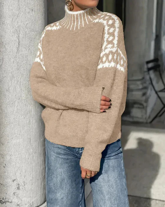 The Ivy™ — Graphic Knit Sweater