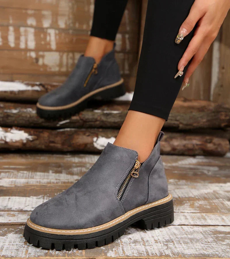 The Ava™ — Comfort Ankle Boots