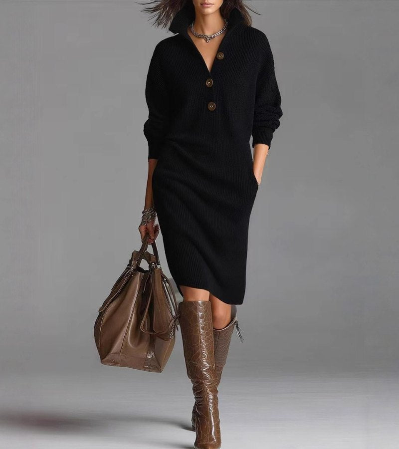 The Pansy™ — Knit Midi Dress