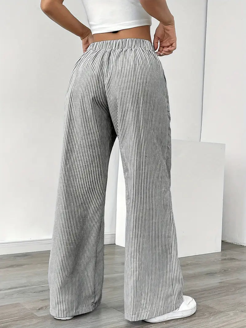 Alina | Elegant Striped Pant