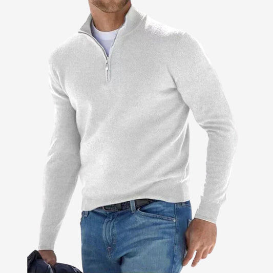 JaSon | Italian Men’s Sweater With Zipper