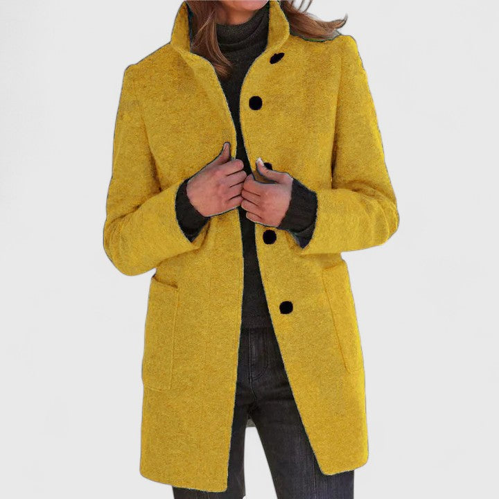 The Celine™ | Tailored Textured Coat