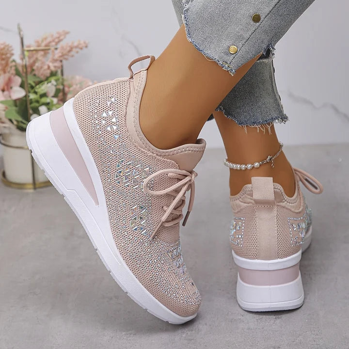 Margaret™ | Cloud-Comfort Sparkle Sneaker