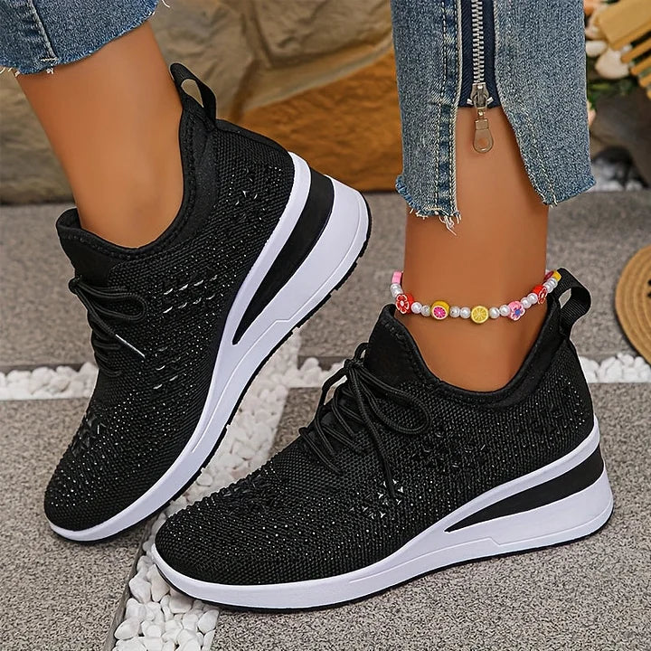Margaret™ | Cloud-Comfort Sparkle Sneaker