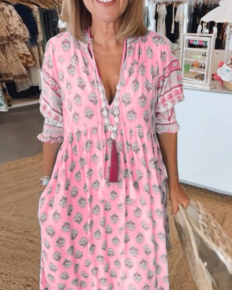 The Florence V-Neck Midi