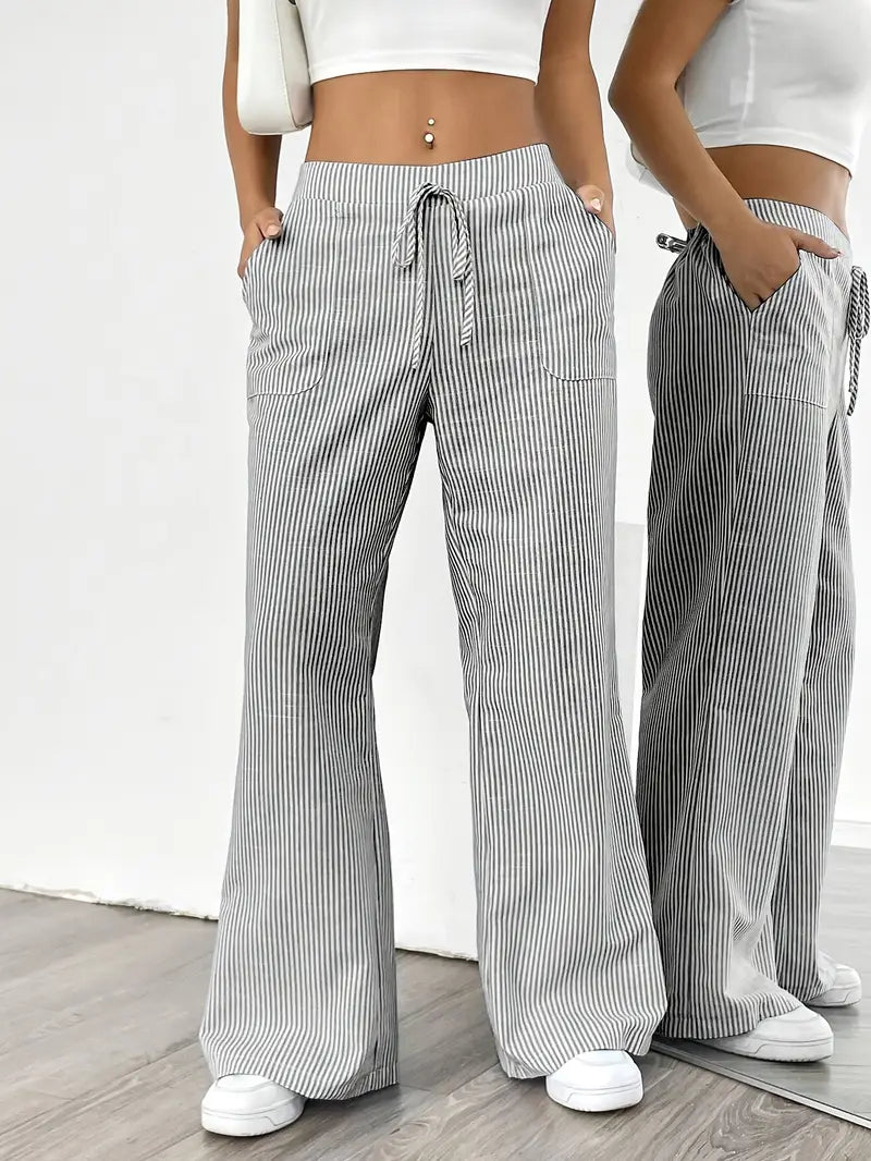 Alina | Elegant Striped Pant