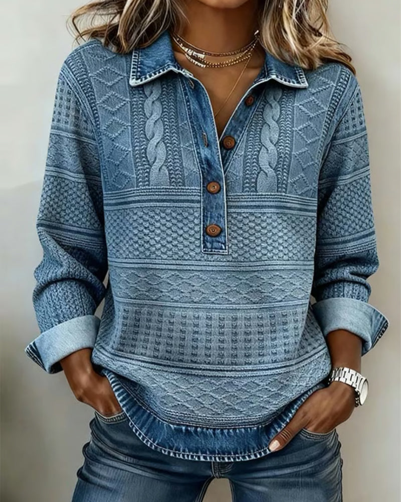 The Layla™ — Textured Henley