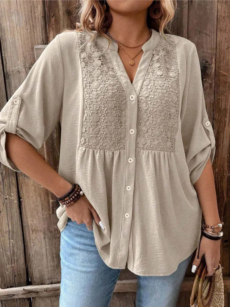 The Nova™ — Graphic Flattering Blouse