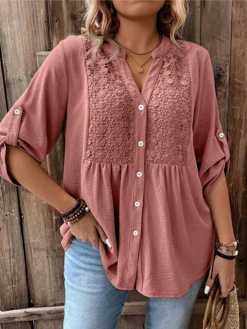 The Nova™ — Graphic Flattering Blouse