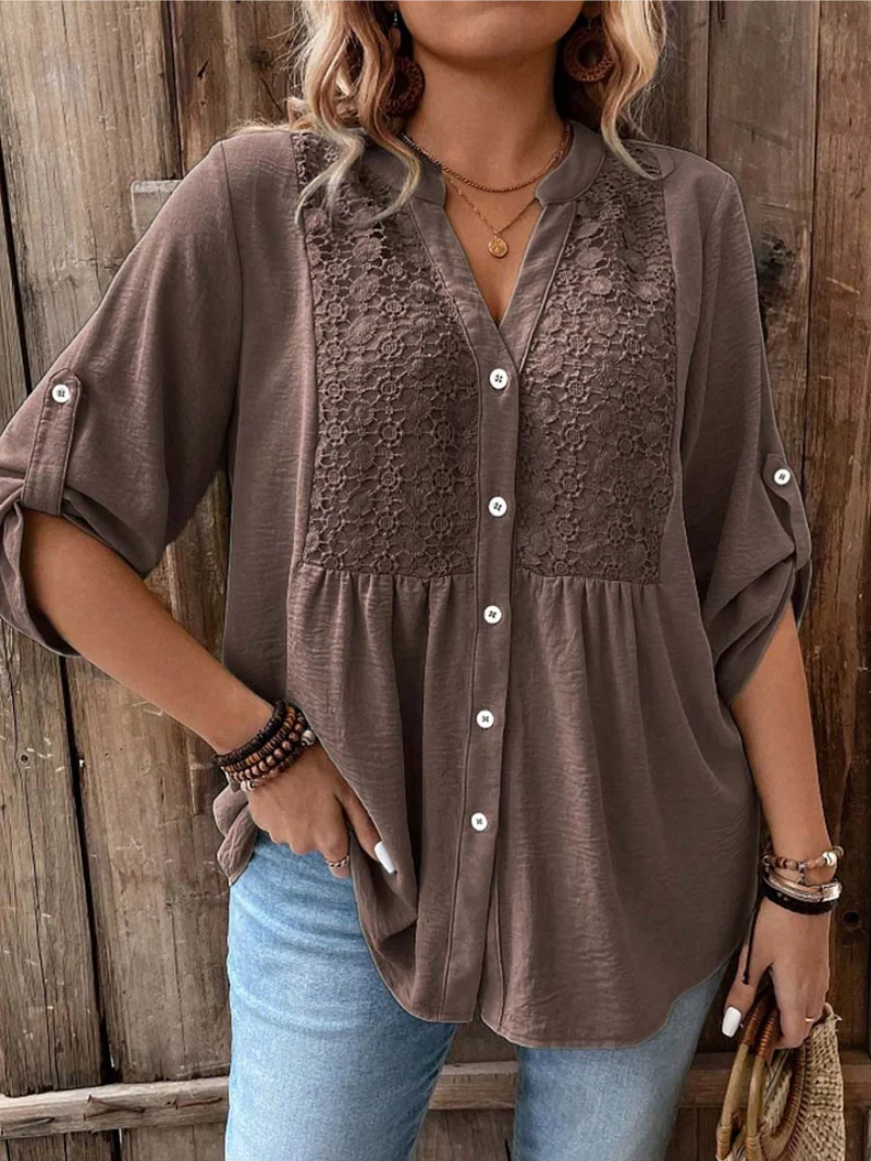 The Nova™ — Graphic Flattering Blouse