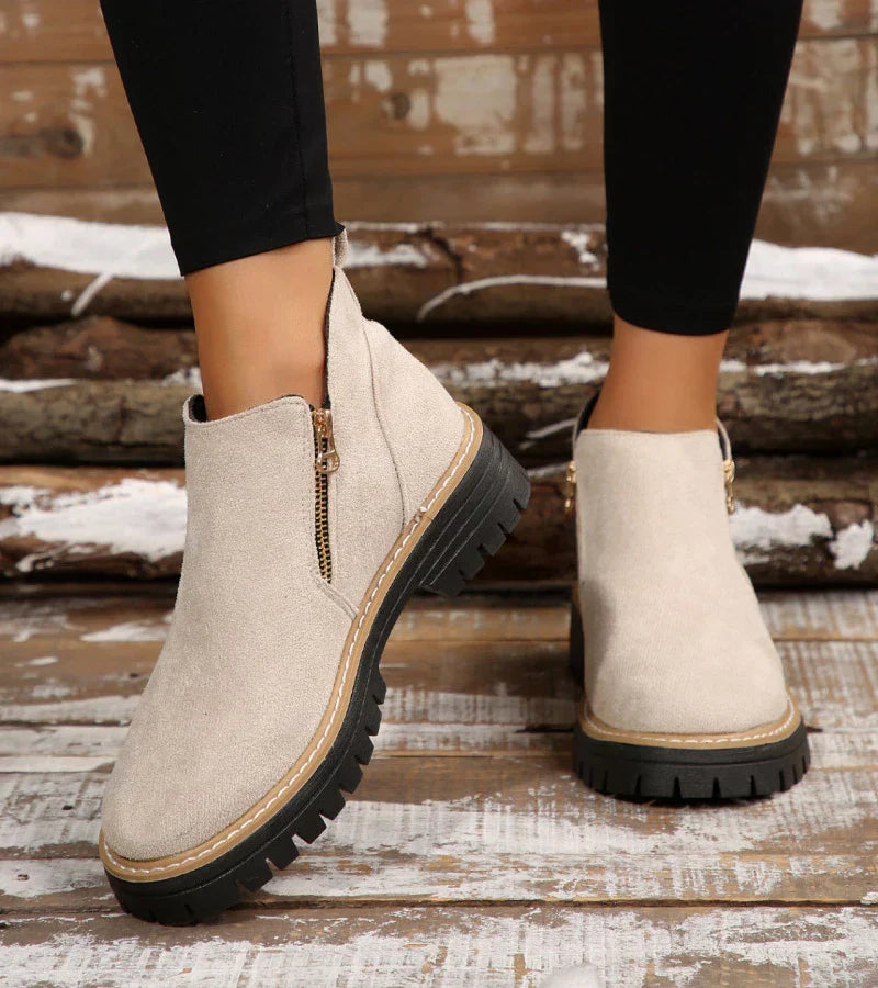 The Ava™ — Comfort Ankle Boots