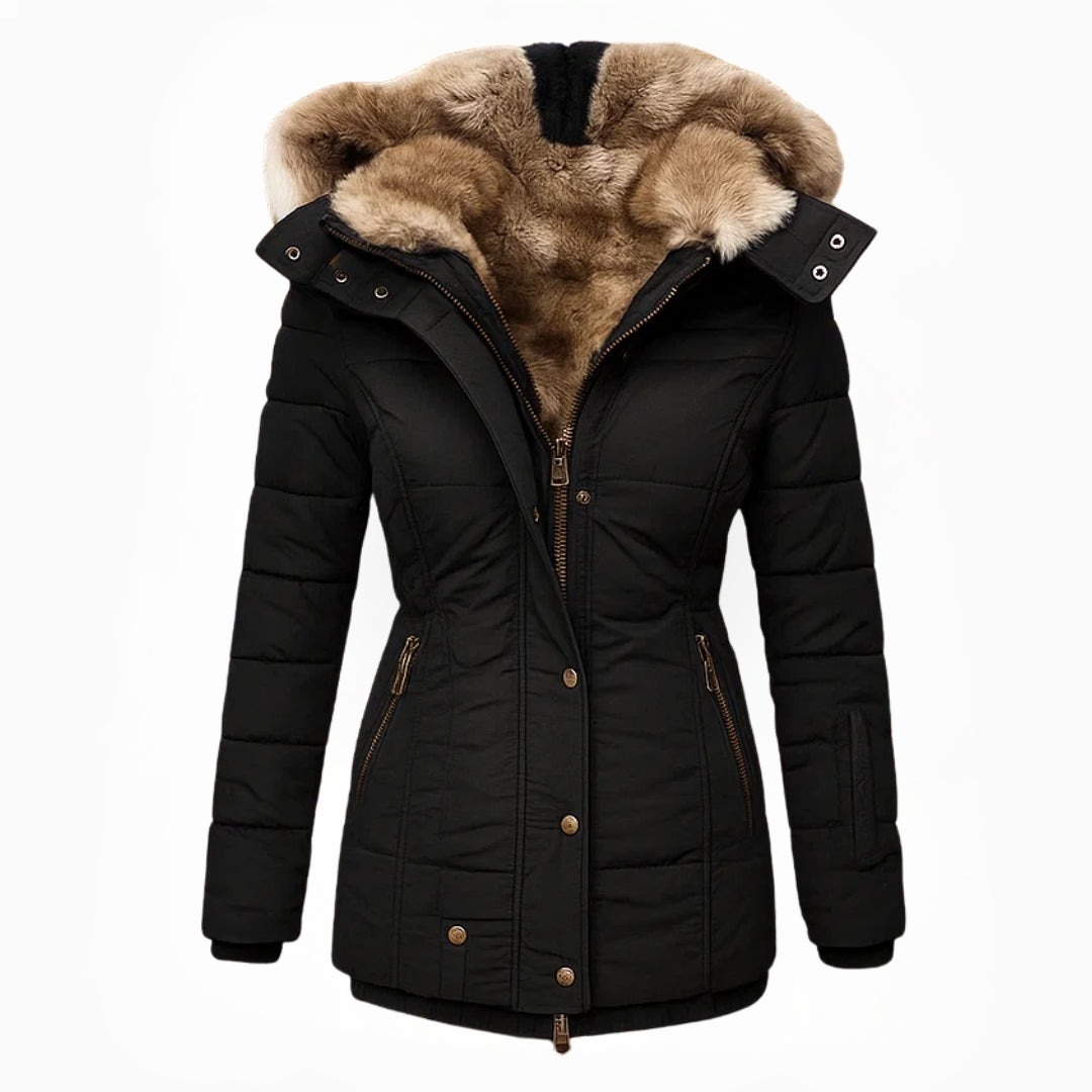 Anna™ | Elegant Fur-Lined Winter Coat