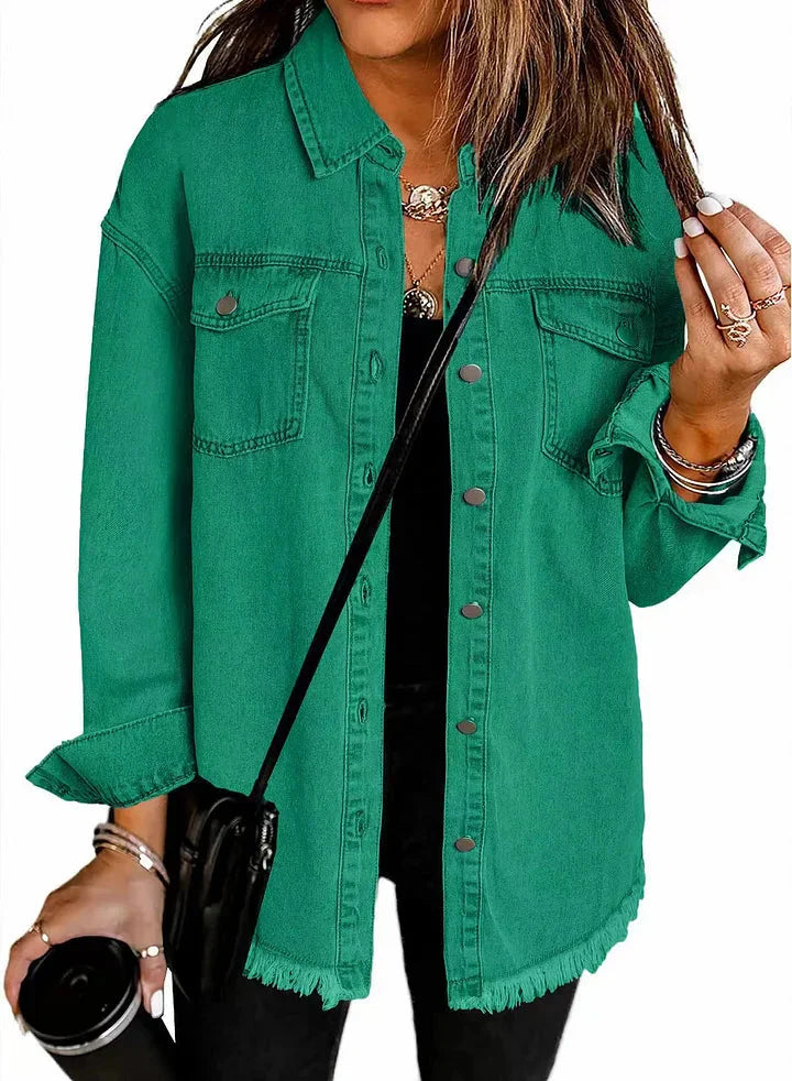 Kate™ | Signature Relaxed Denim Jacket