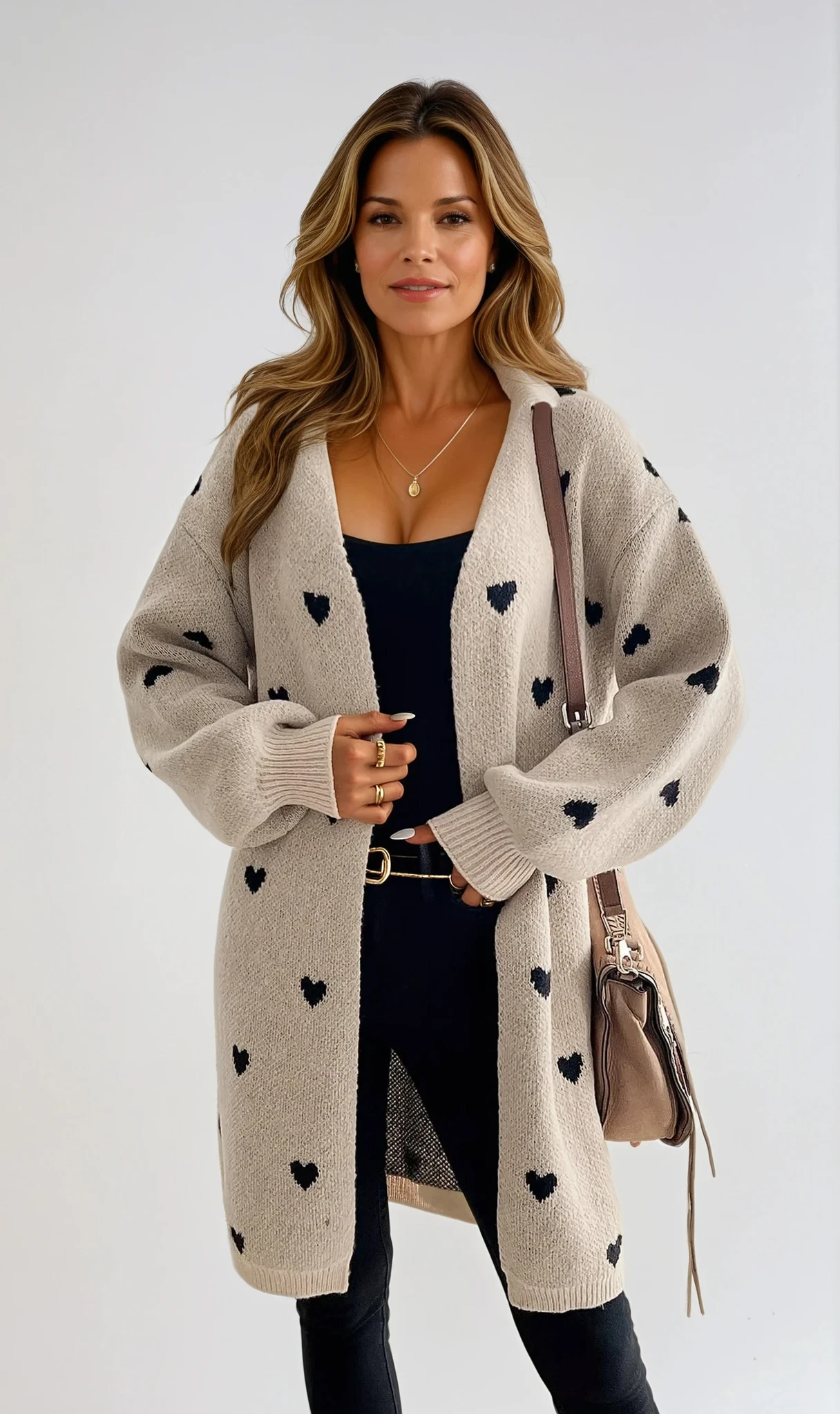 Ava | Heart Cardigan