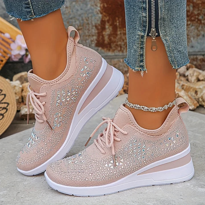 Margaret™ | Cloud-Comfort Sparkle Sneaker
