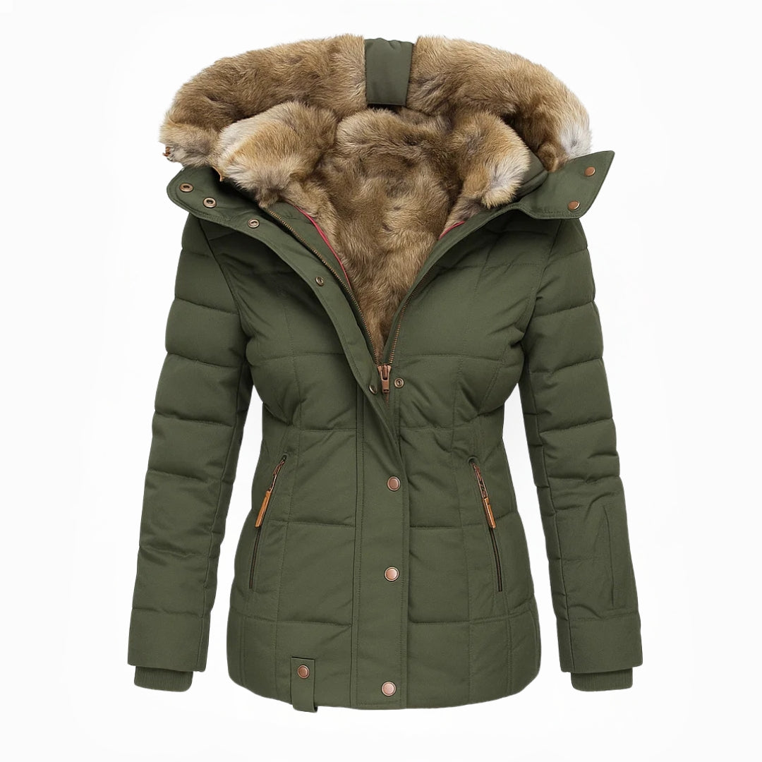 Anna™ | Elegant Fur-Lined Winter Coat