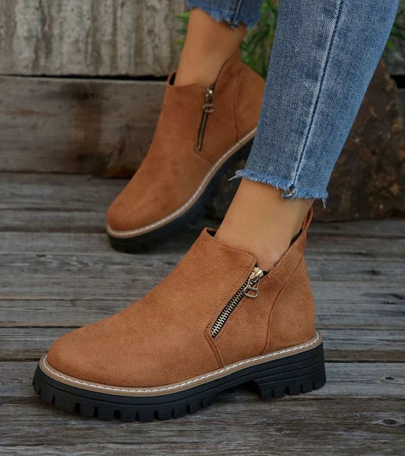 The Ava™ — Comfort Ankle Boots