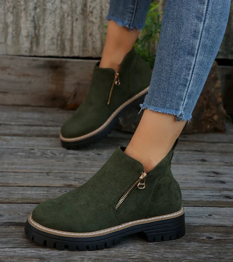 The Ava™ — Comfort Ankle Boots